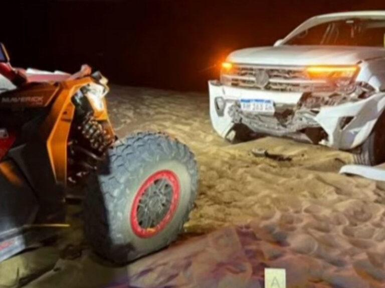 Conductores de UTV y camioneta, inhabilitados tras choque bajo efectos del alcohol