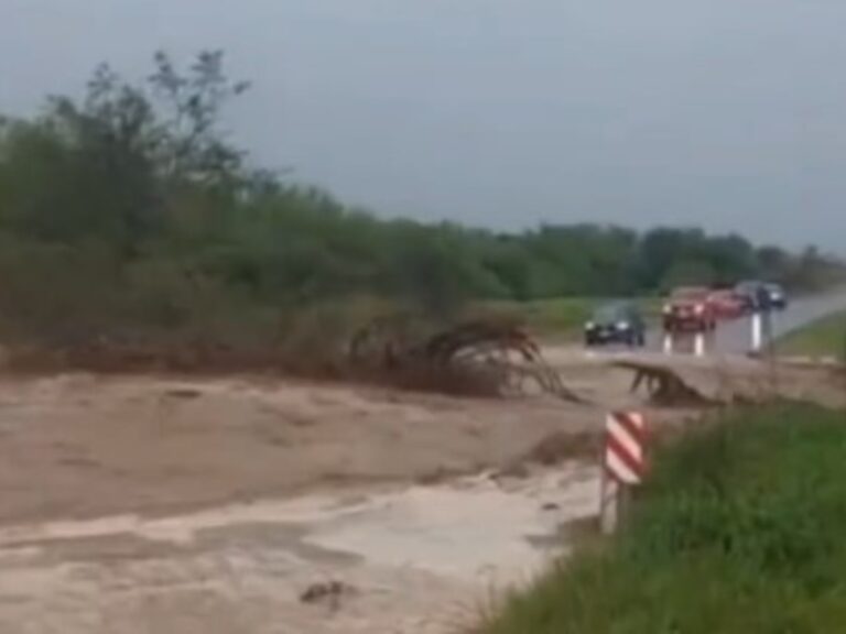 Tormenta: 100 mm en una hora causa caos con ríos de barro y autos flotantes