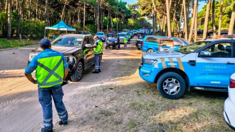 Récord de controles en Pinamar: 14 mil vehículos revisados y más de 200 infracciones