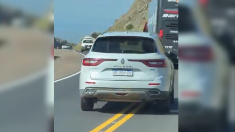 Inhabilitan a conductora en Córdoba por maniobra peligrosa en Altas Cumbres