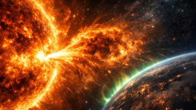 Impacto de una Tormenta Solar Extrema en Satélites, Energía y Comunicaciones