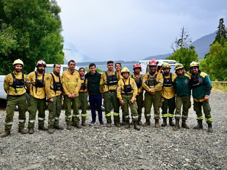 Chubut: Incendio en Puerto Patriada está completamente controlado
