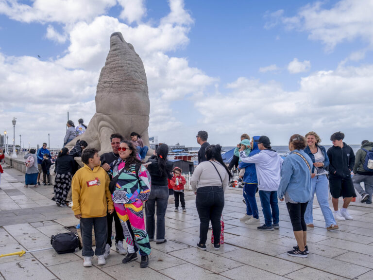 El primer fin de semana del año: frío y una imponente subida del mar