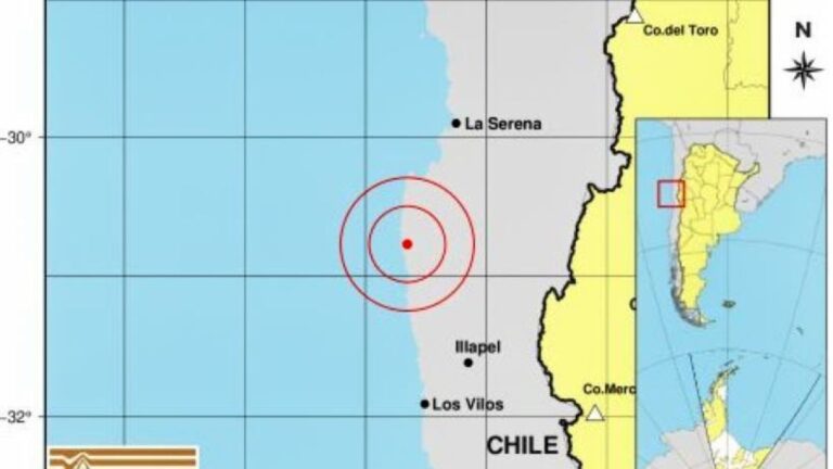 Sismo en Chile se percibe en Córdoba