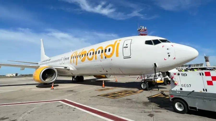 Avión de Flybondi