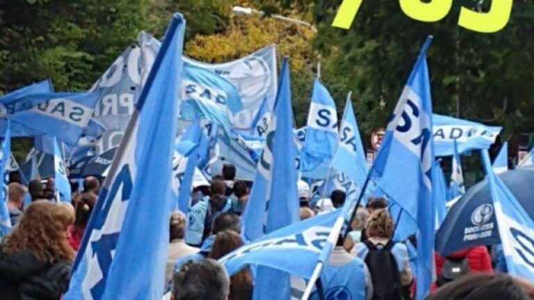 Docentes de Sadop se suman al paro del 2 de marzo