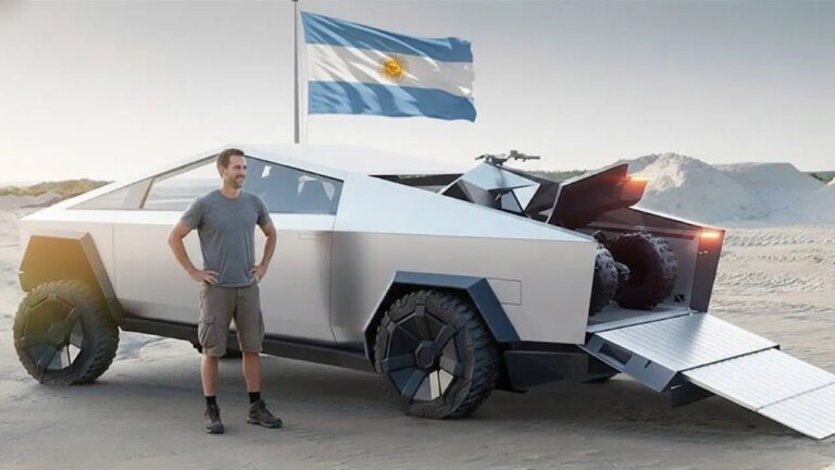 ¿Cuánto cuesta importar una Tesla Cybertruck a Argentina?