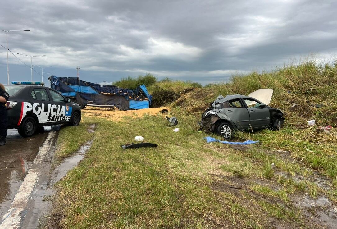 Accidente en Santa Fe
