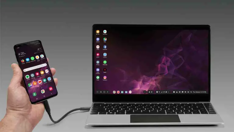 Cómo funciona NexDock, el gadget que convierte tu teléfono en una notebook