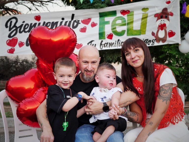 Felipe, el bebé que recibió un corazón, inicia su emocionante regreso a casa