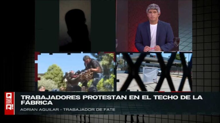 Operario de Fate: ‘Los trabajadores no somos rehenes en esta crisis’