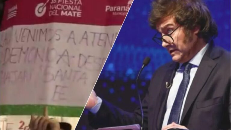 Insultos a Milei en la Fiesta Nacional del Mate: La Crisis Yerbatera se Hizo Escuchar en Paraná