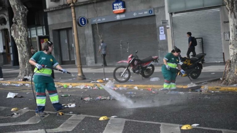 Marcha de la CGT dejó en la Ciudad daños por $270 millones