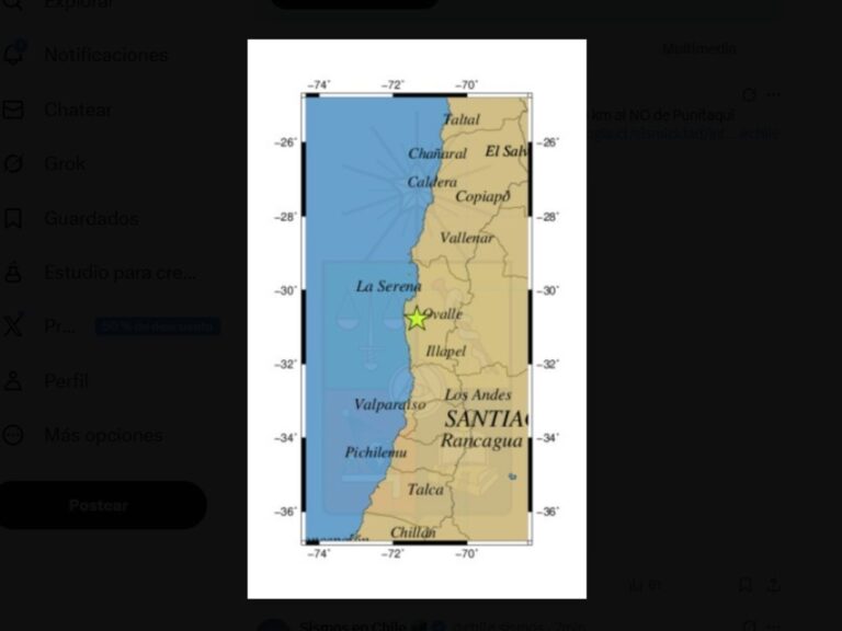 Terremoto de 6.1 Magnitud Sacudió la Región Durante Casi un Minuto