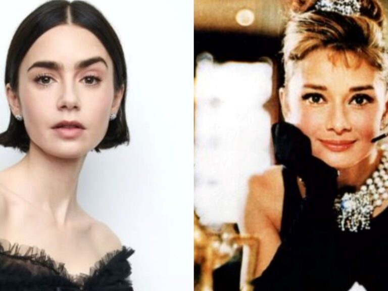 Lily Collins interpretará a Audrey Hepburn en una película sobre «Desayuno en Tiffany’s»