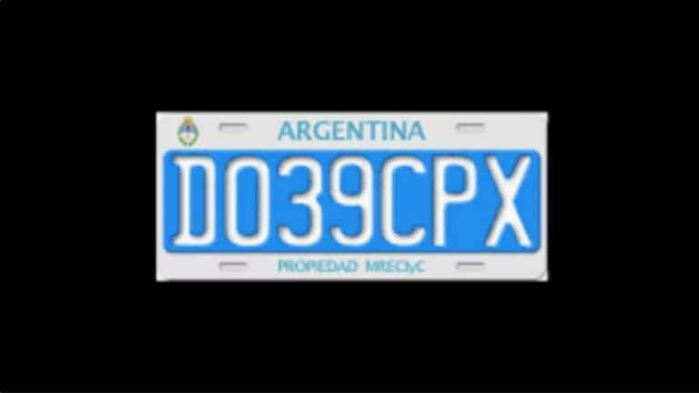 Guía Rápida: Identificación y Significado de Patentes Diplomáticas en Argentina