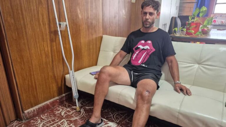 Conductor evadió control y atropelló a repartidor en Nueva Córdoba: víctima herida y sin trabajo