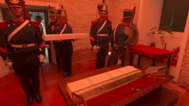 El Sable Corvo de San Martín Llega al Convento de San Lorenzo