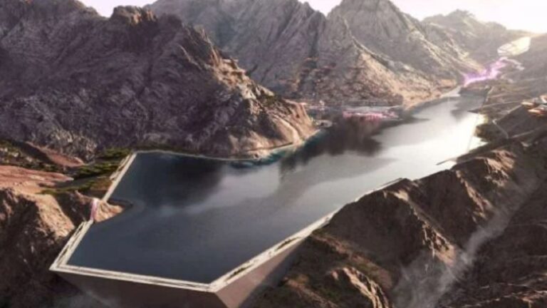 Descubre el Asombroso Lago Artificial del Futuro en Arabia Saudita