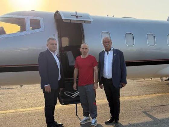 Nahuel Gallo en su uniforme