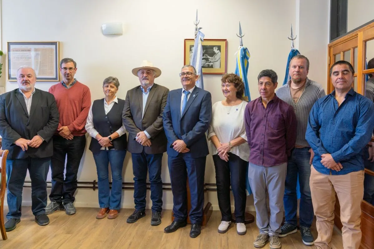 Reunión en la que se presentó el informe técnico