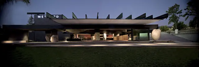 Mestizo Restaurant en Santiago, Chile.