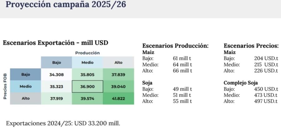 Proyección campaña 25y26