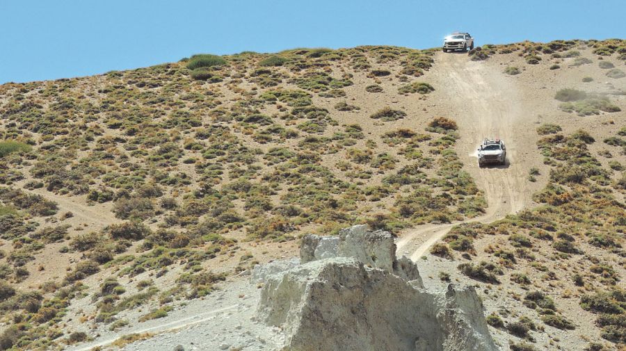 La vista panorámica de La Fea tras la subida.