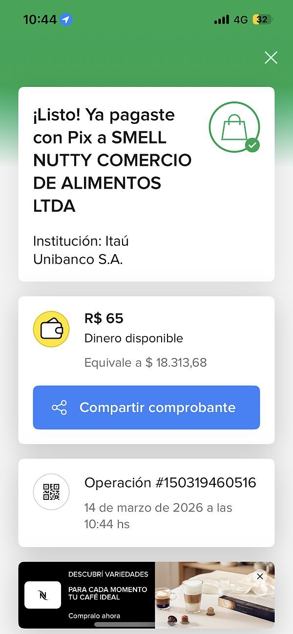 Compras en Brasil