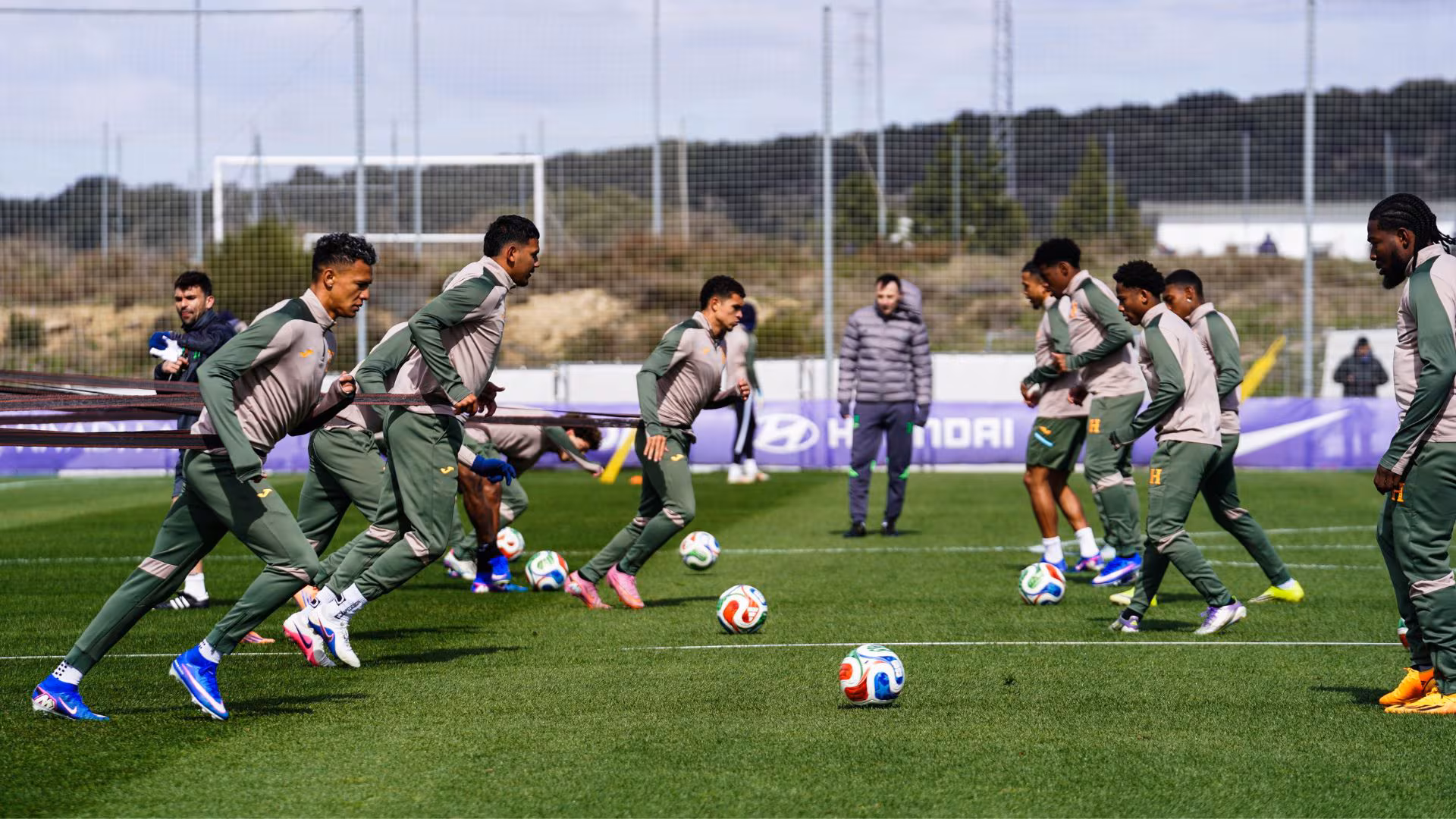 Honduras se prepara para el encuentro en Butarque.