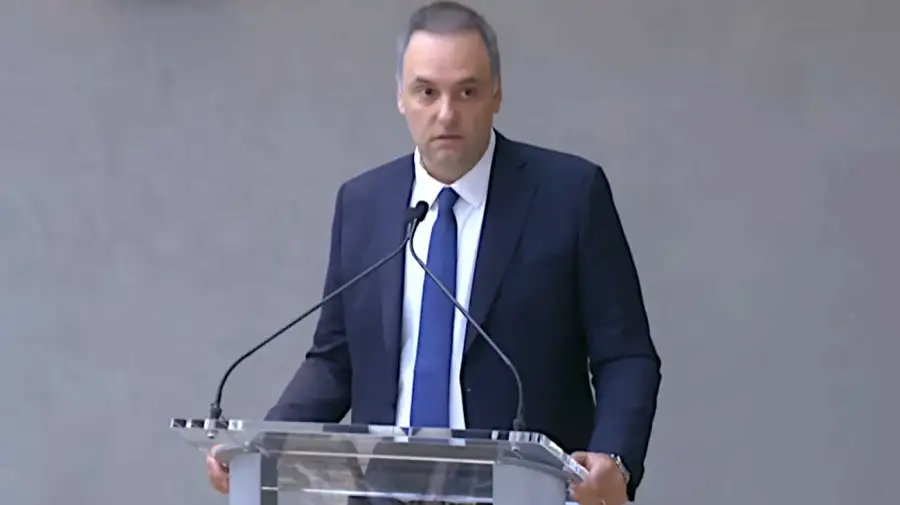 Manuel Adorni en el cierre de la Argentina Week en Nueva York