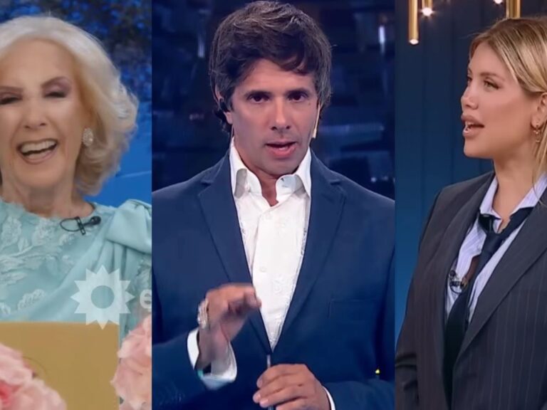 Duelo Estelar: Mirtha Legrand, Roberto Funes Ugarte y Wanda Nara se Enfrentan