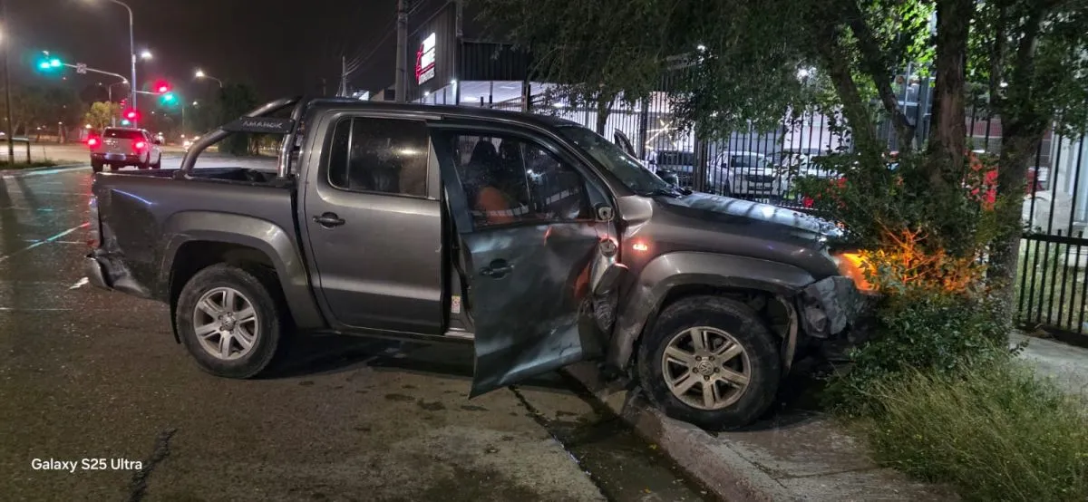 Accidente en Av. Yrigoyen y Polonia