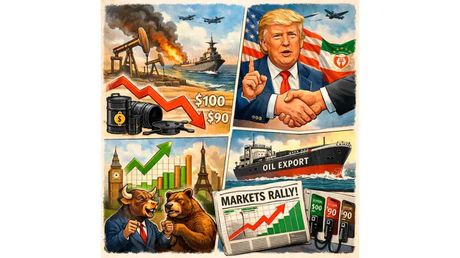 Petróleo baja a 100 dólares