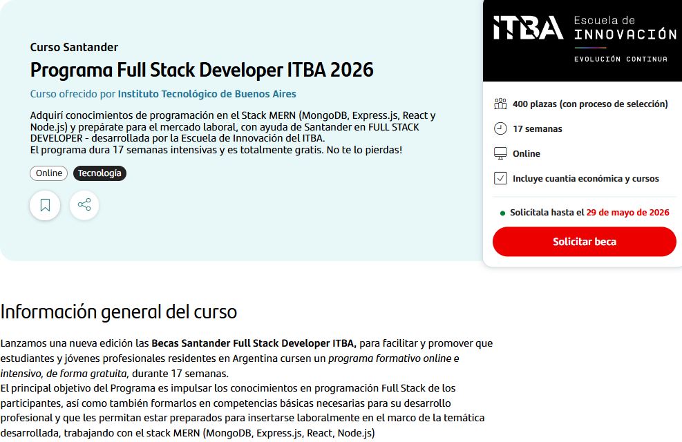 Aprende a programar en un curso gratuito