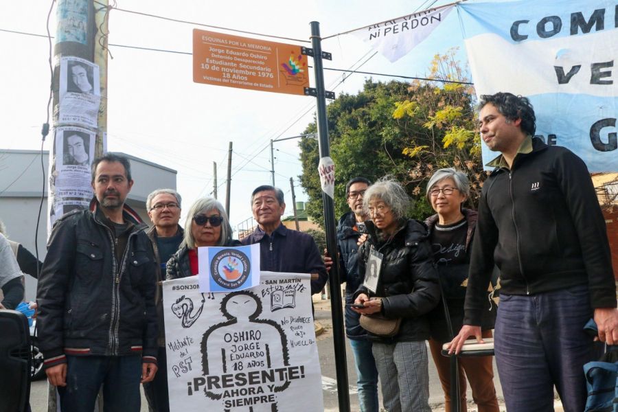 Homenaje a María Takara de Oshiro
