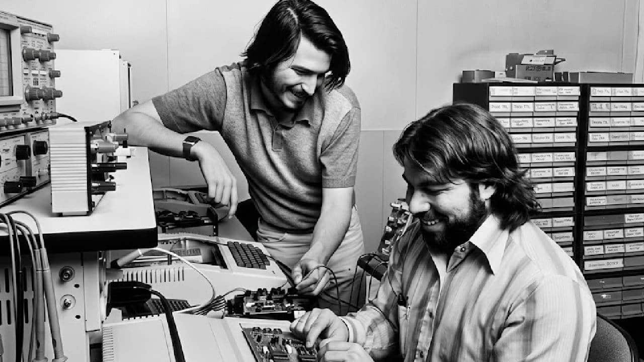 Steve Jobs y Steve Wozniak