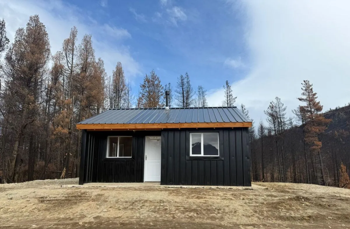 Casa reconstruida en Puerto Patriada