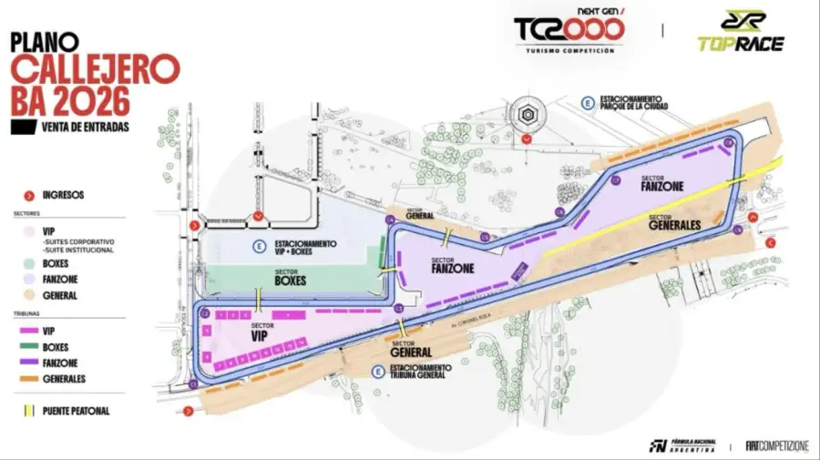 El Callejero de Buenos Aires de TC2000
