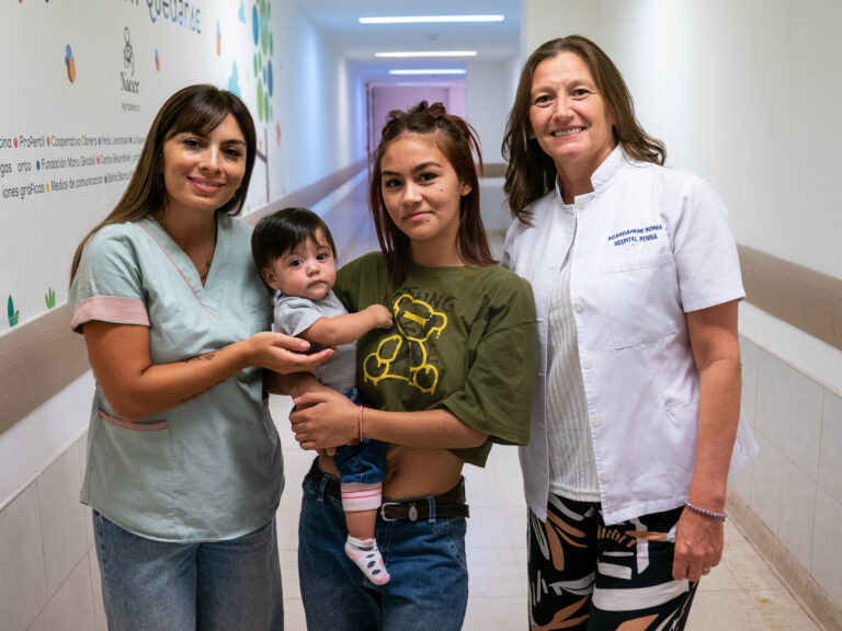 El estado actual de Amely, la bebé rescatada del hospital inundado en Bahía Blanca