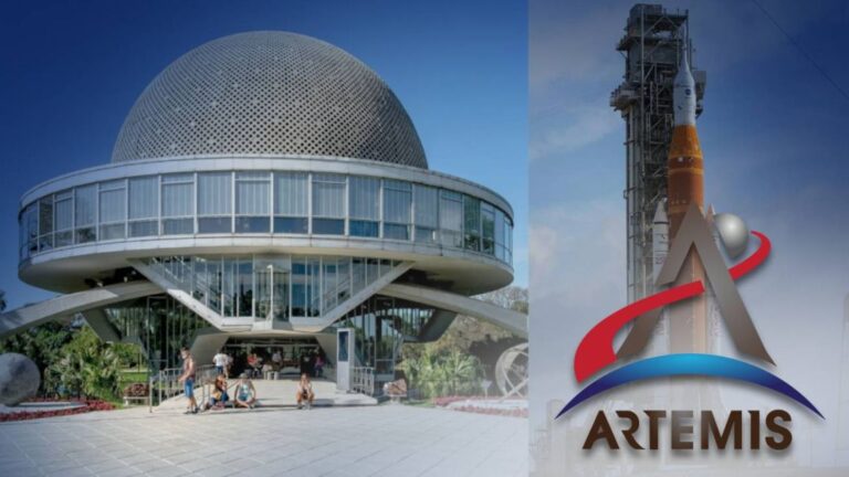 ¡Observa el Despegue a la Luna! El Planetario Proyecta Artemis II en Pantalla Gigante al Aire Libre