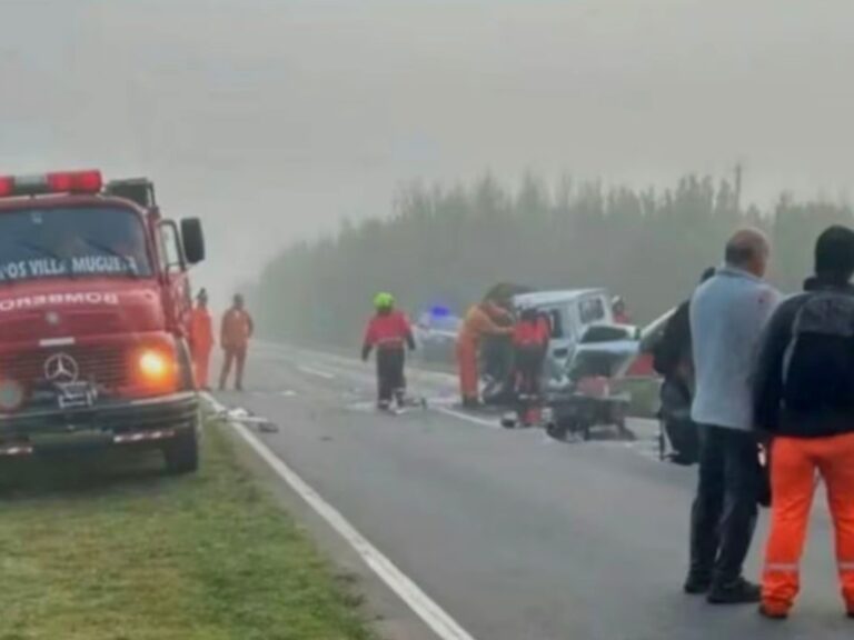 Trágico choque en Santa Fe: Dos muertos y cuatro heridos por la niebla