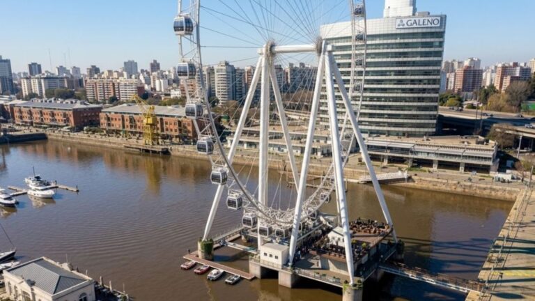 Comienza la construcción de la Rueda de Buenos Aires: detalles y fecha de inauguración
