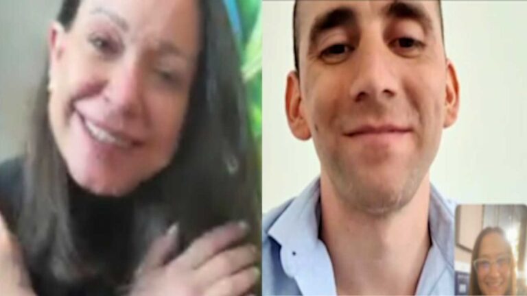 Tras 448 días en prisión en Venezuela, Nahuel Gallo se reencuentra con María Corina Machado