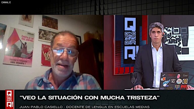 Juan Pablo Cascielo en ‘QR!’: Las escuelas reflejan la realidad social