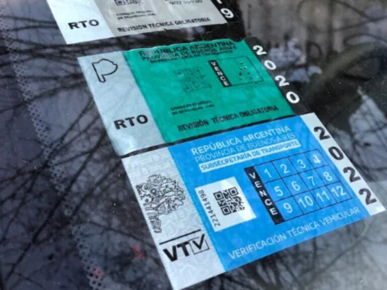 La Provincia de Buenos Aires rechaza cambios de VTV propuestos por Nación y Sturzenegger responde