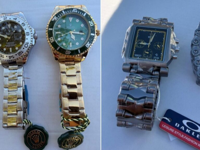 Descubren falsos Rolex y Casio por casi mil millones de pesos