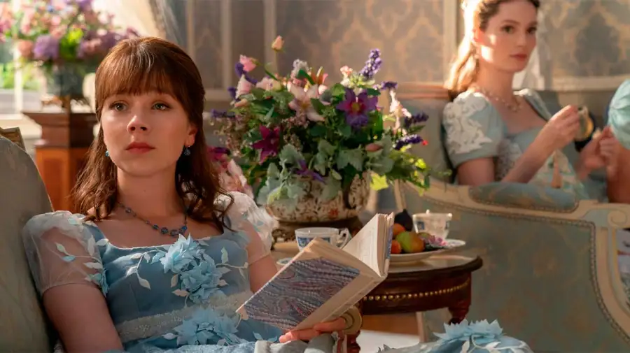 Francesca y Eloise en Bridgerton