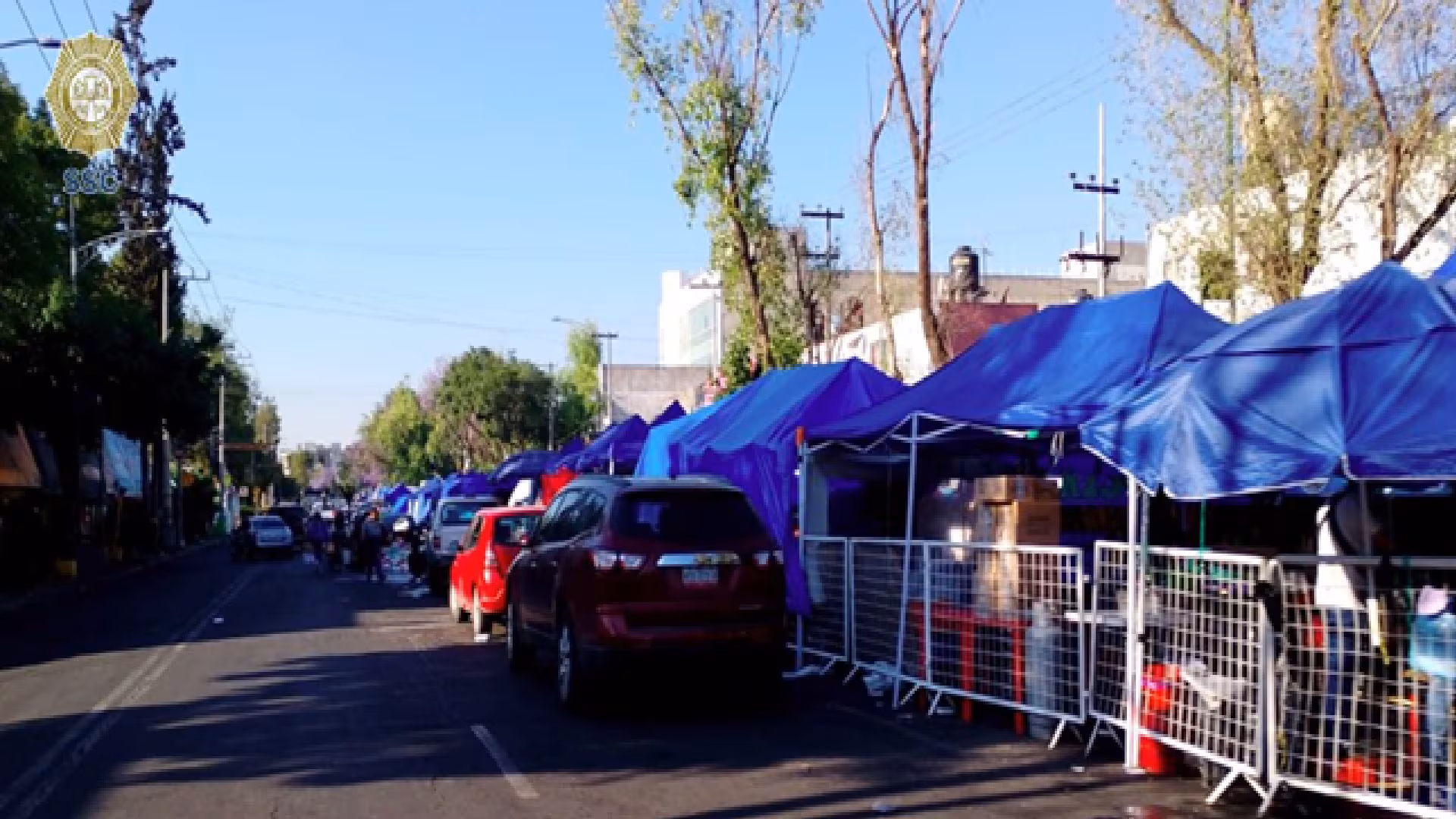 Cierre parcial Calz. de La Viga Semana Santa 2026 CDMX