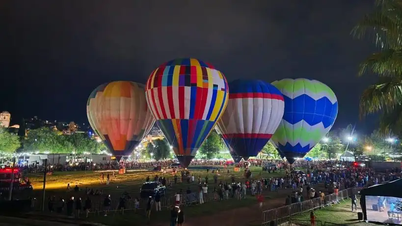 Encuentro Internacional de Globos Aerostáticos de Río Ceballos